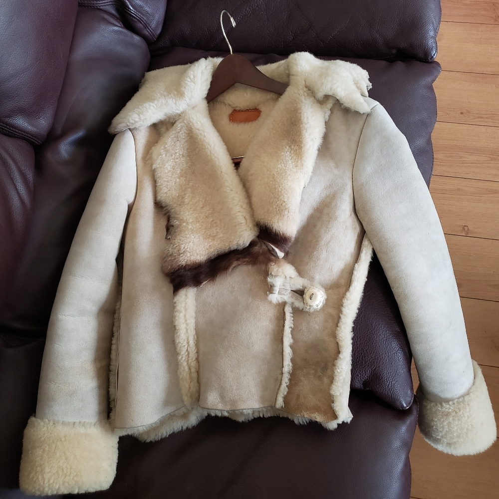 Handmade Sheepskin Ski jacket